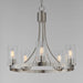 Maxim - 10465CDSN - Five Light Chandelier - Livingston - Satin Nickel