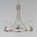 Maxim - 10465CDSN - Five Light Chandelier - Livingston - Satin Nickel