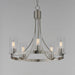 Maxim - 10465CDSN - Five Light Chandelier - Livingston - Satin Nickel