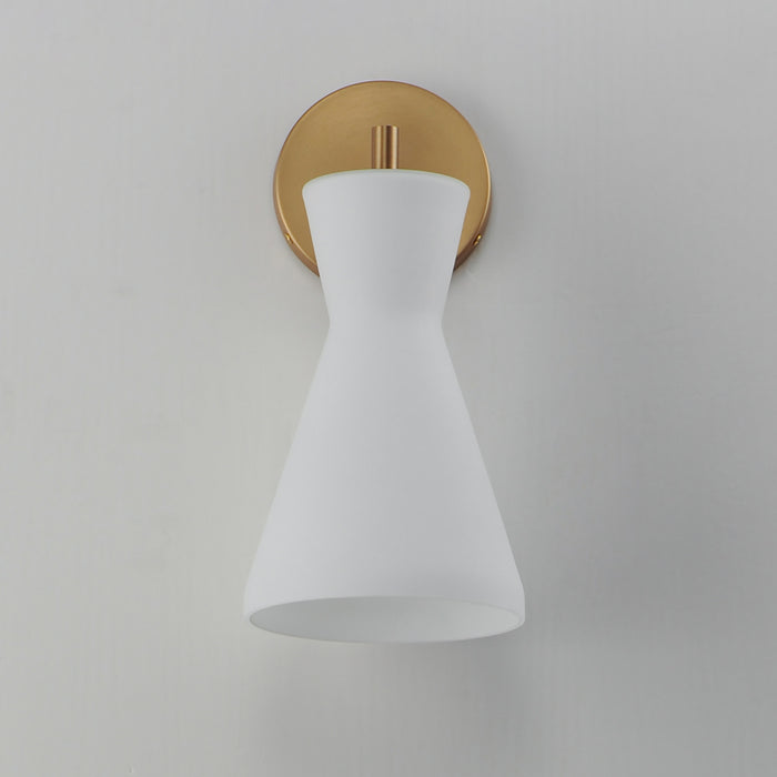 Maxim - 11450SWNAB - One Light Wall Sconce - Sinch - Natural Aged Brass