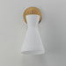 Maxim - 11450SWNAB - One Light Wall Sconce - Sinch - Natural Aged Brass