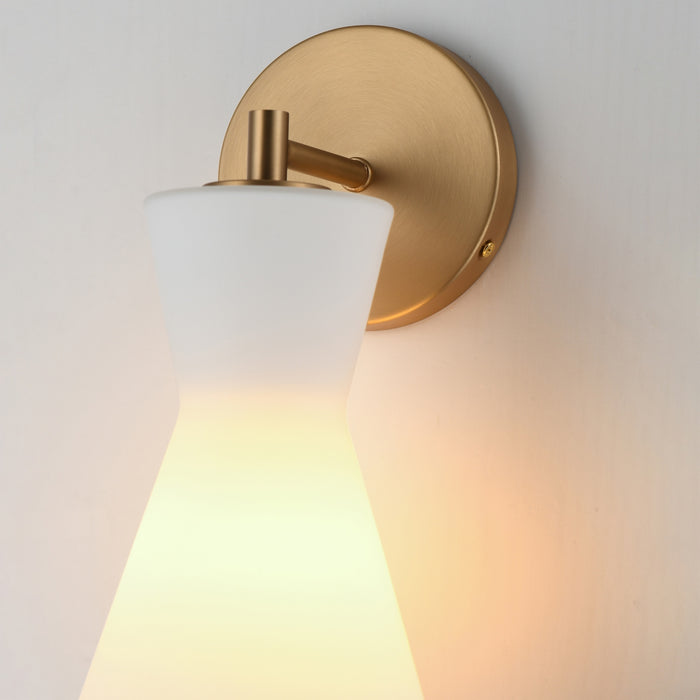 Maxim - 11450SWNAB - One Light Wall Sconce - Sinch - Natural Aged Brass