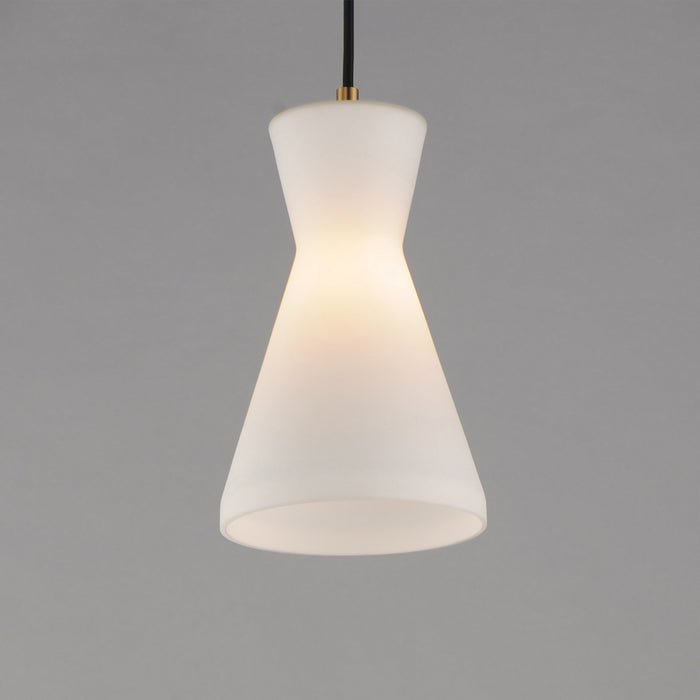 Maxim - 11451SWNAB - One Light Pendant - Sinch - Natural Aged Brass
