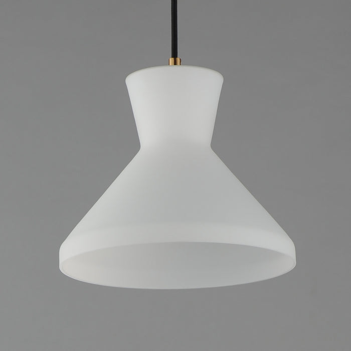 Maxim - 11452SWNAB - One Light Pendant - Sinch - Natural Aged Brass