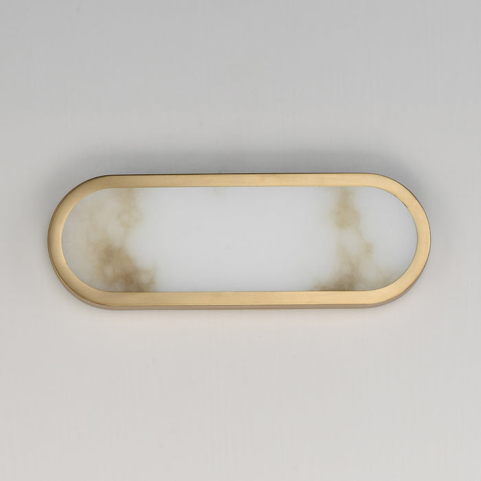 Maxim - 18231WANAB - LED Wall Sconce - Plinth - Natural Aged Brass