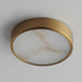 Maxim - 18210WANAB - LED Flush Mount - Slab - Natural Aged Brass