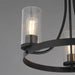 Maxim - 10467CDBK - Three Light Chandelier - Livingston - Black