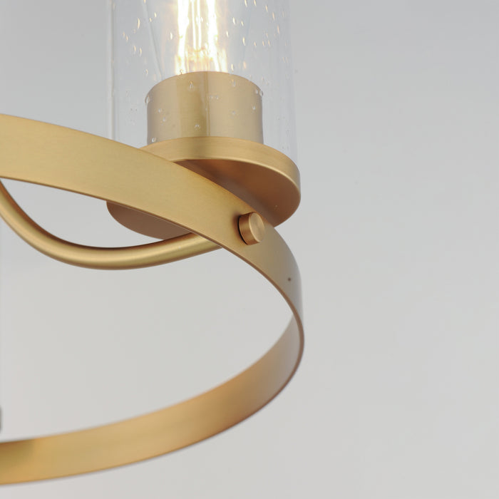 Maxim - 10467CDNAB - Three Light Chandelier - Livingston - Natural Aged Brass