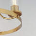Maxim - 10467CDNAB - Three Light Chandelier - Livingston - Natural Aged Brass