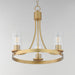 Maxim - 10467CDNAB - Three Light Chandelier - Livingston - Natural Aged Brass