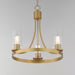Maxim - 10467CDNAB - Three Light Chandelier - Livingston - Natural Aged Brass
