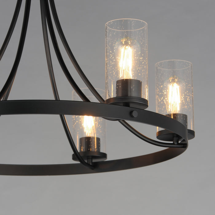 Maxim - 10466CDBK - Six Light Chandelier - Livingston - Black
