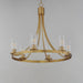 Maxim - 10466CDNAB - Six Light Chandelier - Livingston - Natural Aged Brass