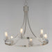 Maxim - 10466CDSN - Six Light Chandelier - Livingston - Satin Nickel