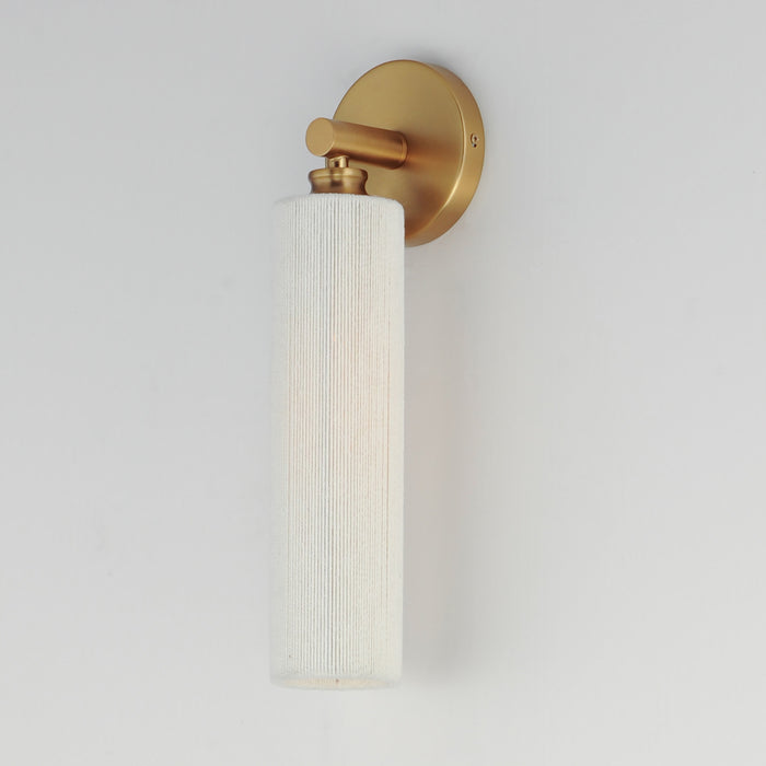 Maxim - 12851NAB - One Light Wall Sconce - Aveline - Natural Aged Brass