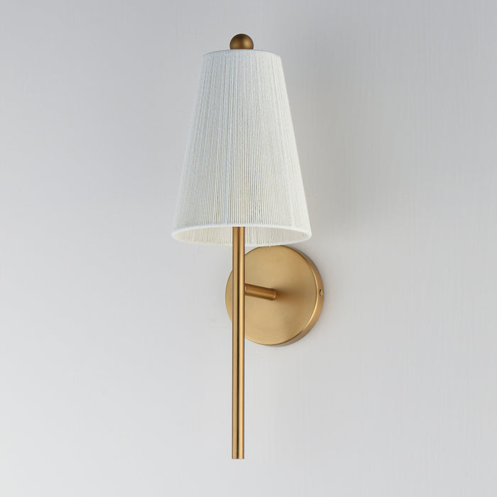 Maxim - 12861NAB - One Light Wall Sconce - Valette - Natural Aged Brass