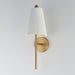 Maxim - 12861NAB - One Light Wall Sconce - Valette - Natural Aged Brass