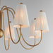 Maxim - 12868NAB - Eight Light Chandelier - Valette - Natural Aged Brass