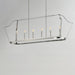 Maxim - 10427SN - Six Light Linear Pendant - Arden - Satin Nickel