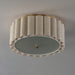 Maxim - 12849OFNAB - Two Light Flush Mount - Penelope - Natural Aged Brass