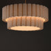 Maxim - 12846OFNAB - Five Light Pendant - Penelope - Natural Aged Brass