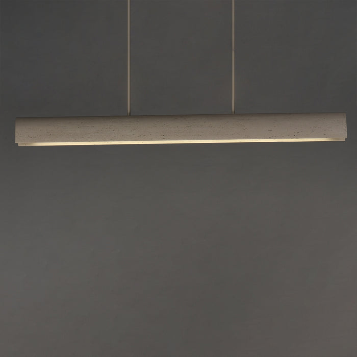 ET2 - E25236-CHK - LED Linear Pendant - Matera - Chaulk White