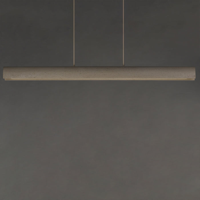 ET2 - E25237-CHK - LED Linear Pendant - Matera - Chaulk White