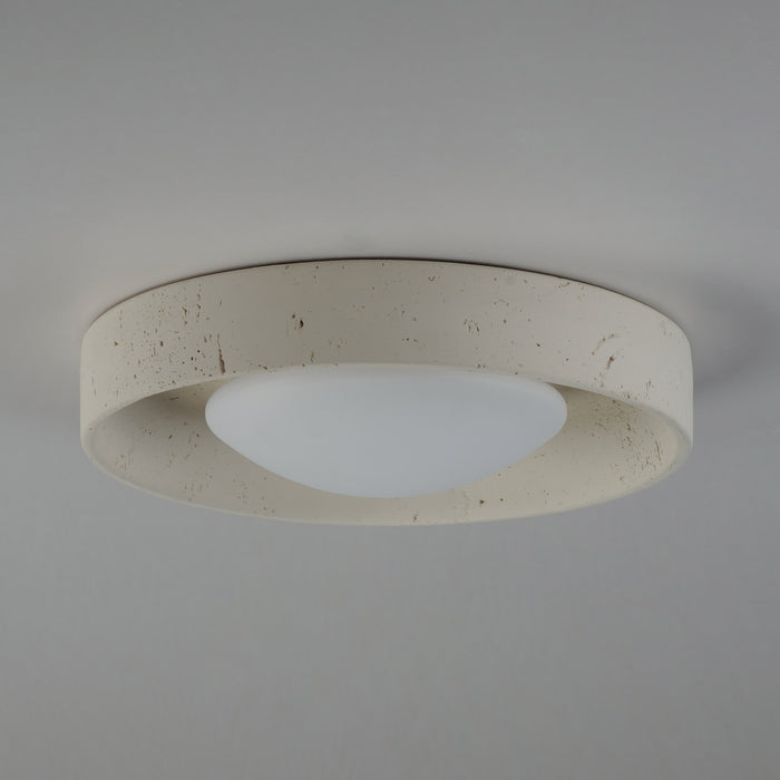 ET2 - E25231-CHK - LED Flush Mount - Matera - Chaulk White