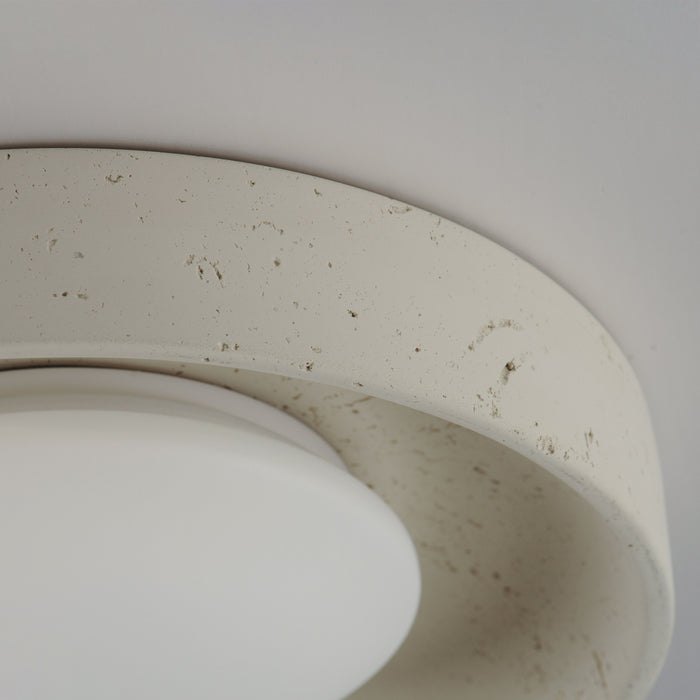 ET2 - E25231-CHK - LED Flush Mount - Matera - Chaulk White