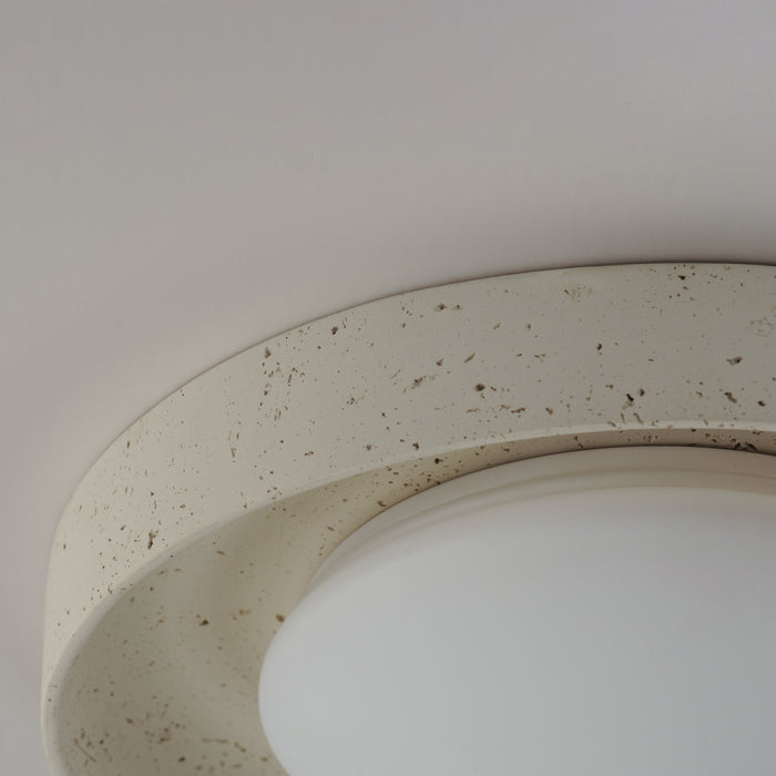 ET2 - E25238-CHK - LED Flush Mount - Matera - Chaulk White