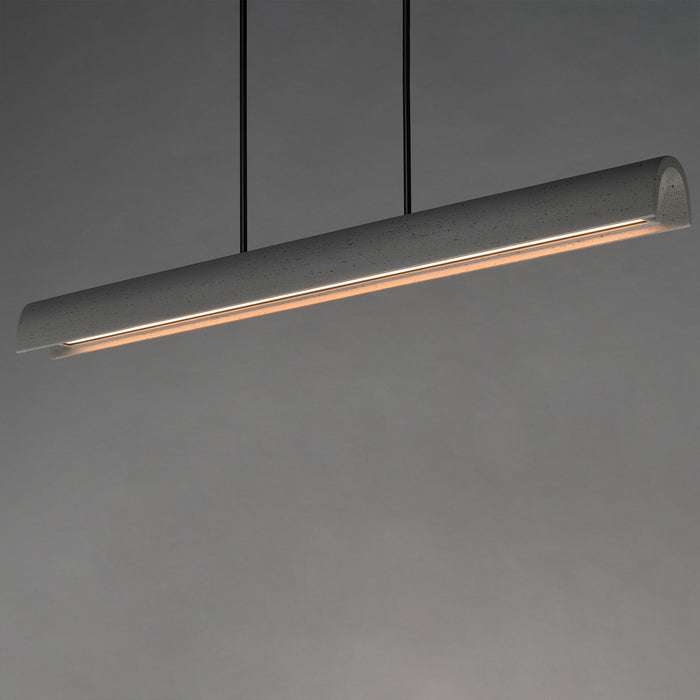 ET2 - E25237-GY - LED Linear Pendant - Matera - Gray