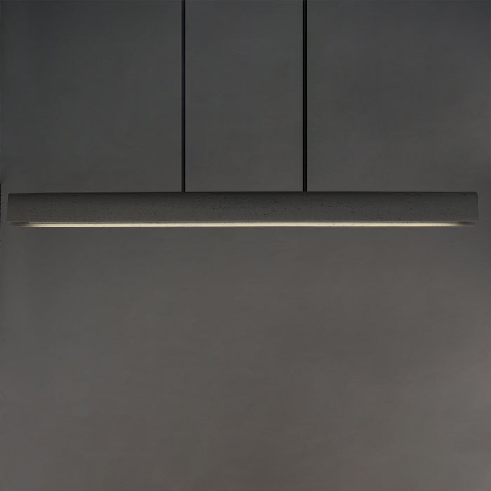 ET2 - E25237-GY - LED Linear Pendant - Matera - Gray