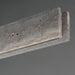 ET2 - E26266-TTVBZ - LED Linear Pendant - Lintel - Titanium Travertine / Bronze