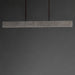 ET2 - E26266-TTVBZ - LED Linear Pendant - Lintel - Titanium Travertine / Bronze