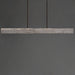 ET2 - E26268-TTVBZ - LED Linear Pendant - Lintel - Titanium Travertine / Bronze