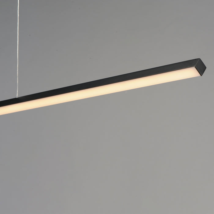 ET2 - E21370-BK - LED Linear Pendant - Hover - Black