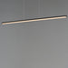 ET2 - E21370-BK - LED Linear Pendant - Hover - Black