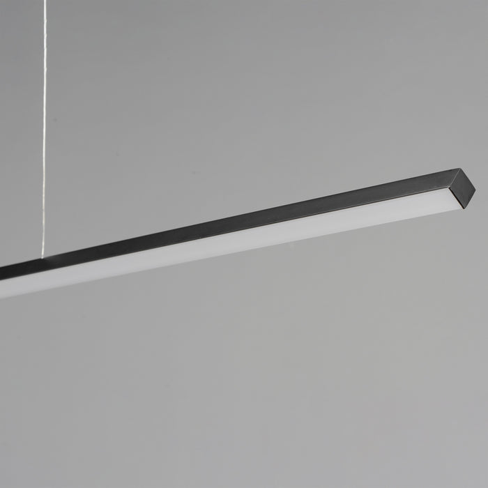 ET2 - E21370-BK - LED Linear Pendant - Hover - Black