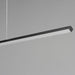 ET2 - E21370-BK - LED Linear Pendant - Hover - Black