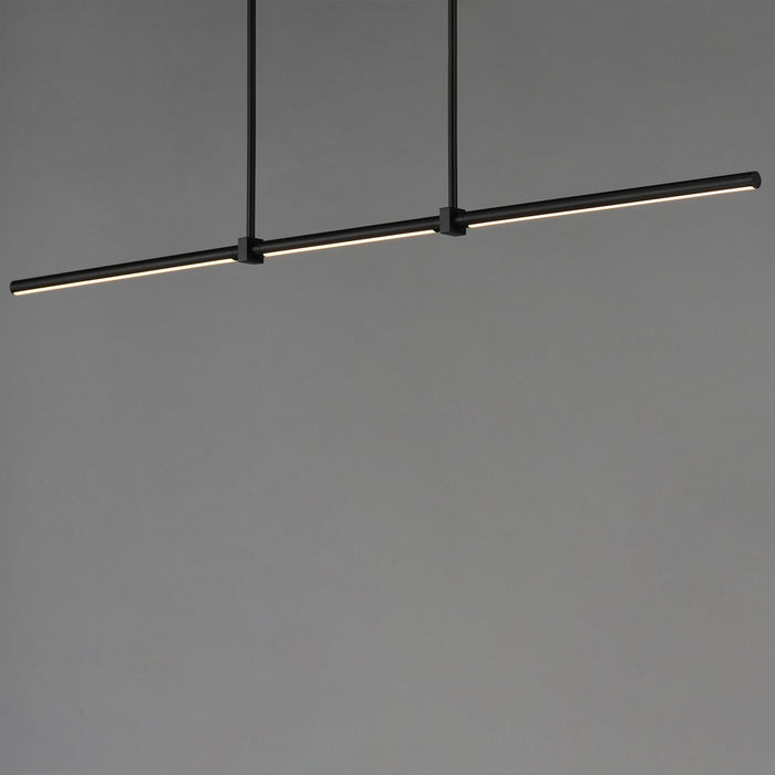 ET2 - E21359-BK - LED Linear Pendant - Dorian - Black