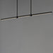 ET2 - E21359-BK - LED Linear Pendant - Dorian - Black