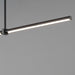 ET2 - E21359-BK - LED Linear Pendant - Dorian - Black