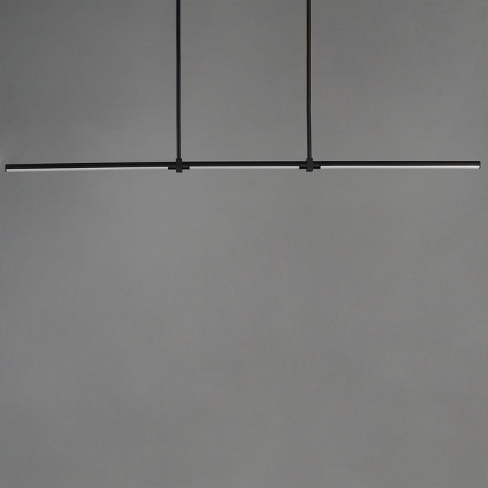 ET2 - E21359-BK - LED Linear Pendant - Dorian - Black