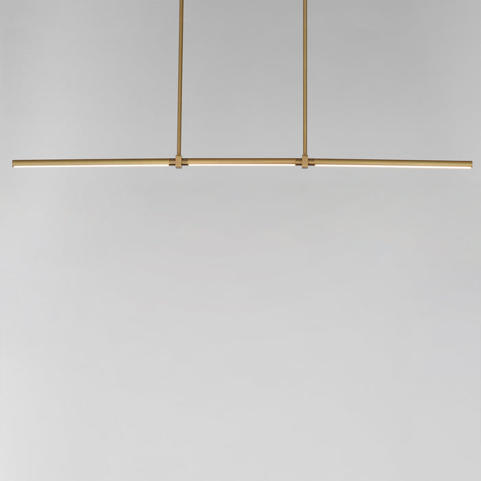 ET2 - E21359-GLD - LED Linear Pendant - Dorian - Gold