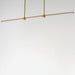 ET2 - E21359-GLD - LED Linear Pendant - Dorian - Gold