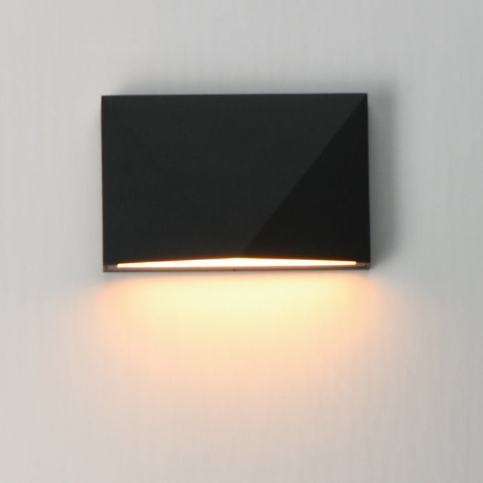 ET2 - E41560-BK - LED Wall Sconce - Fractal - Black