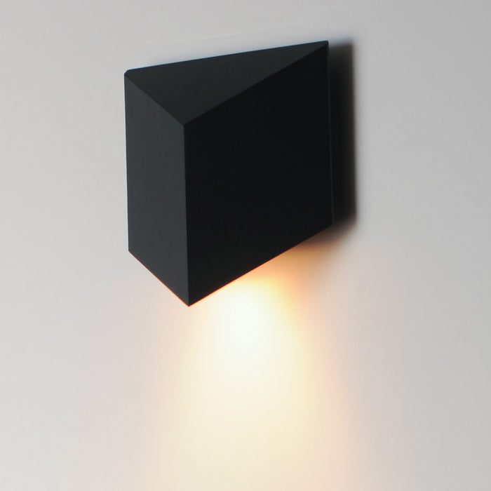 ET2 - E41561-BK - LED Wall Sconce - Fractal - Black