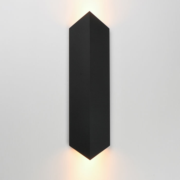ET2 - E41564-BK - LED Wall Sconce - Fractal - Black