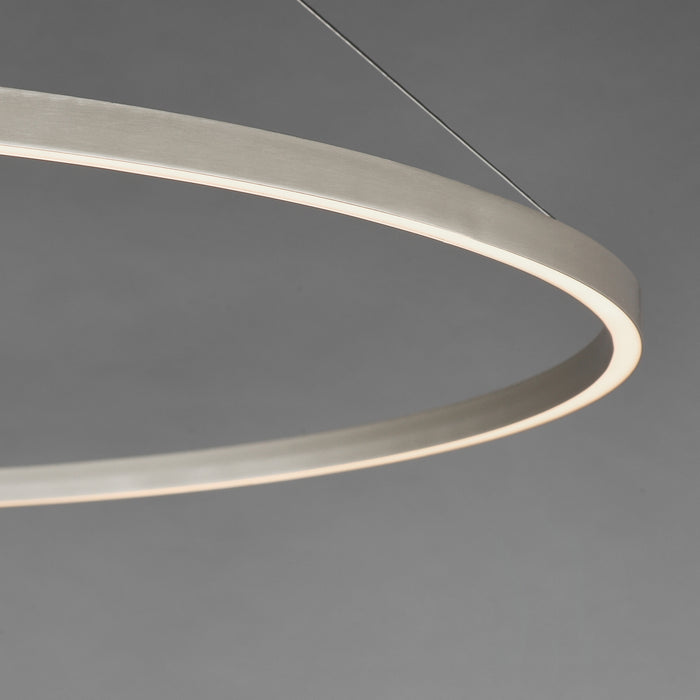 ET2 - E52735-AL - LED Pendant - Groove WiZ - Brushed Aluminum