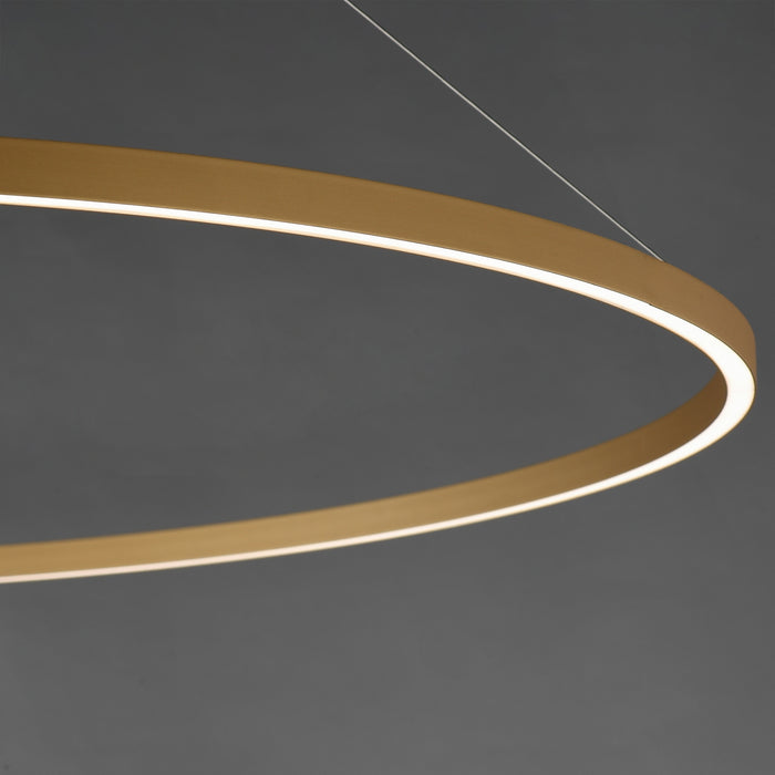 ET2 - E52735-GLD - LED Pendant - Groove WiZ - Gold